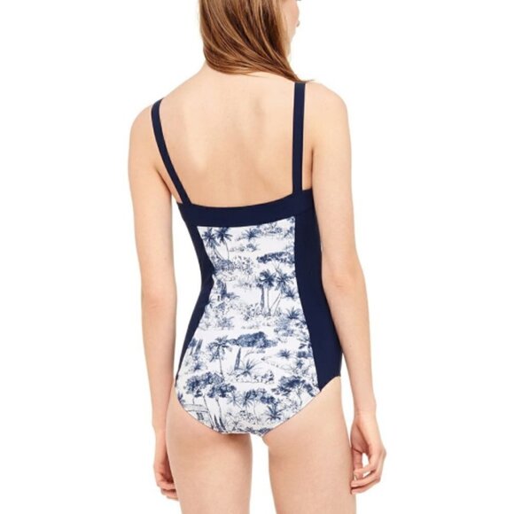Tory Burch SPF50 Vallauris One-Piece Swimsuit XS - Picture 3 of 11